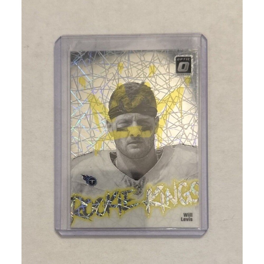 2023 Optic Rookie Kings Will Levis CASE HIT SSP RC Tennessee Titans
